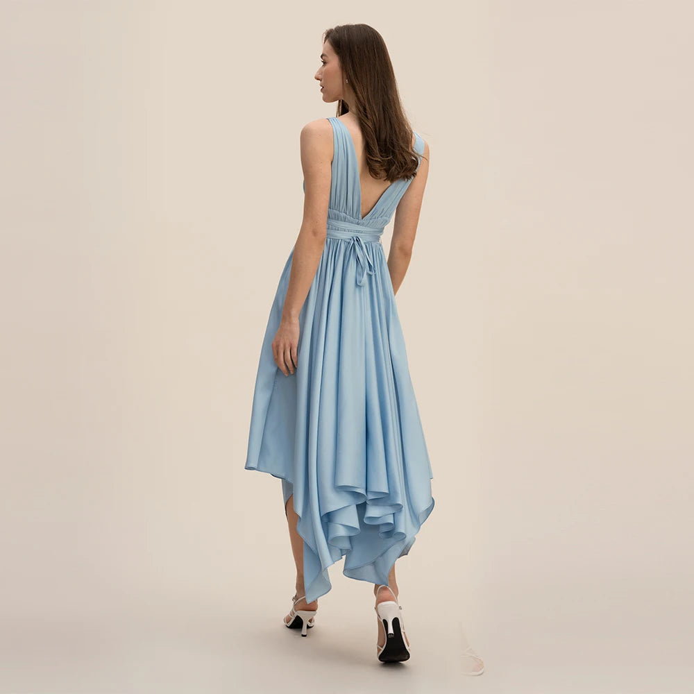 Velourah Silk Maxi Evening Dress – Effortless Grace for Special Occasions