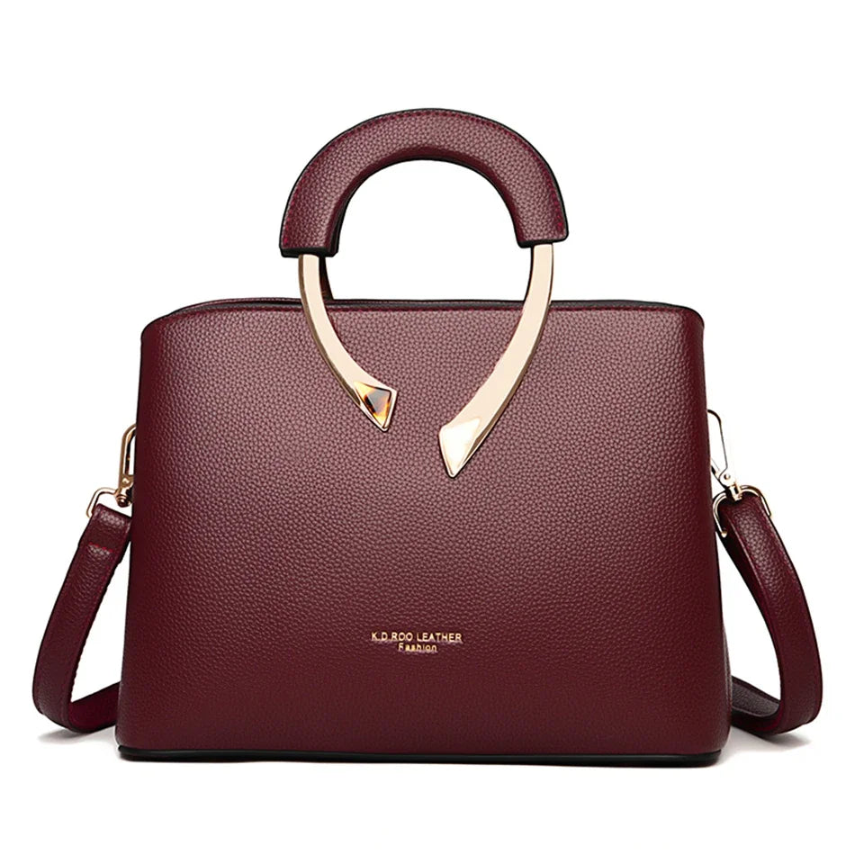 Velourah Everyday Luxe Microfiber Tote