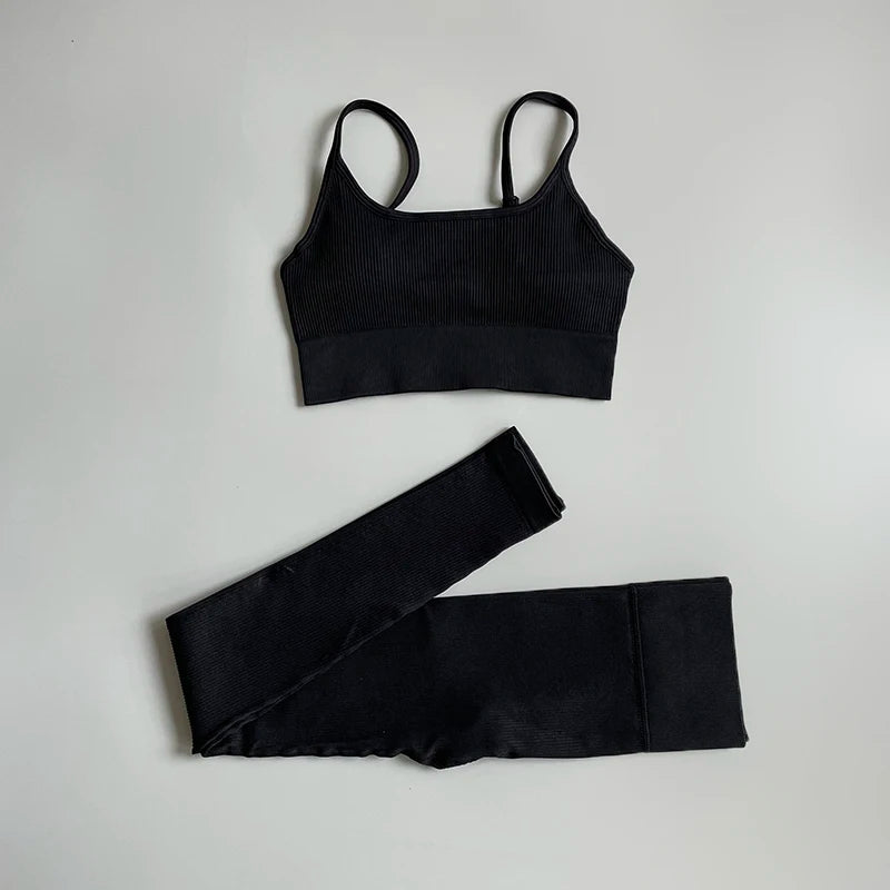 Velourah Core Flex Seamless Yoga Set