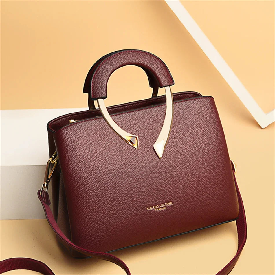 Velourah Everyday Luxe Microfiber Tote