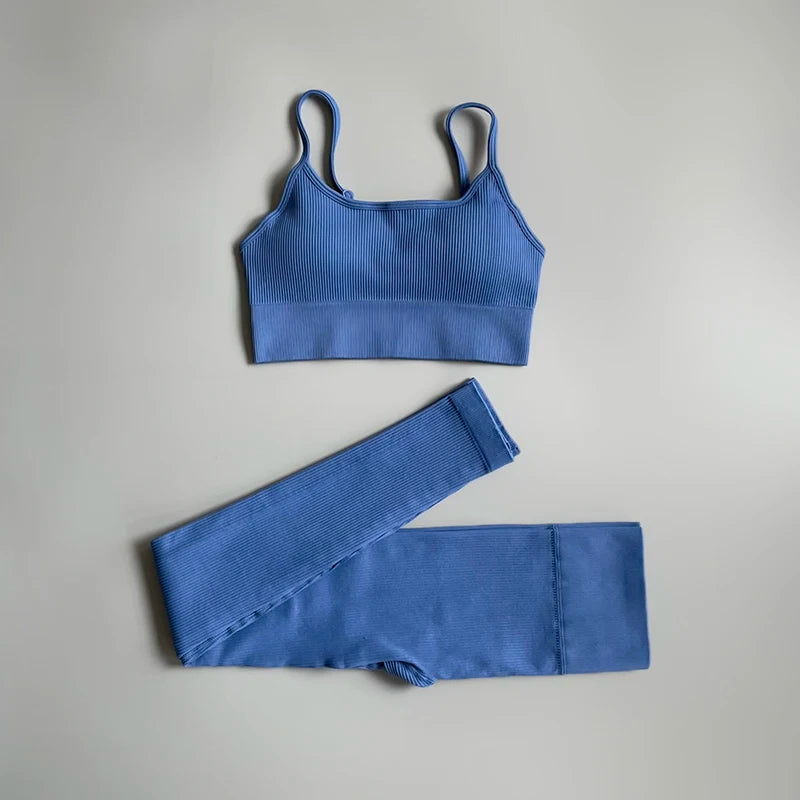 Velourah Core Flex Seamless Yoga Set