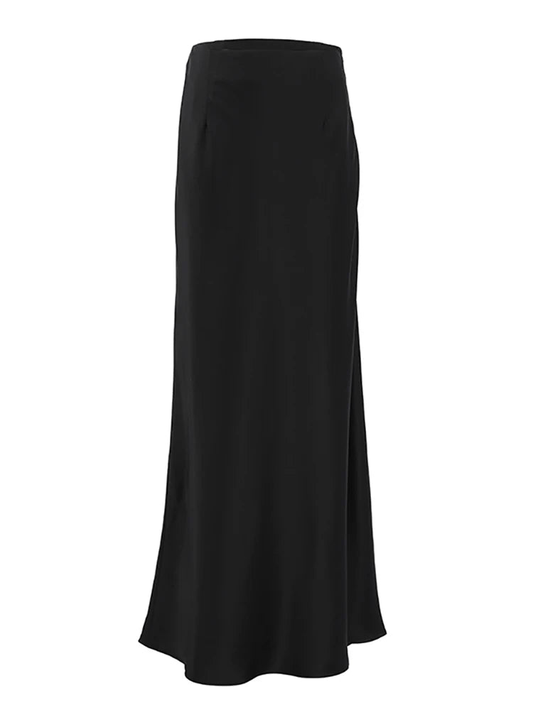 Elegant Satin Mermaid Skirt