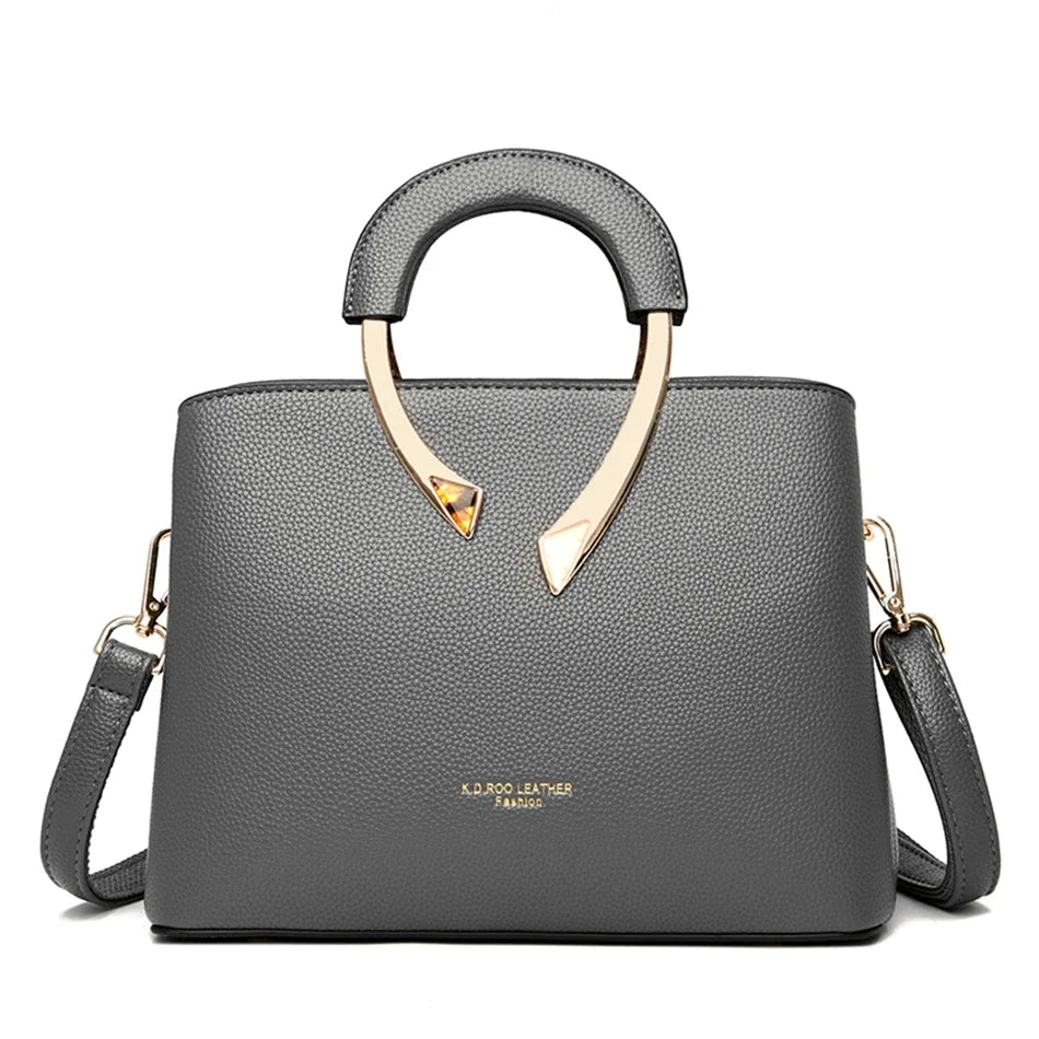 Velourah Everyday Luxe Microfiber Tote