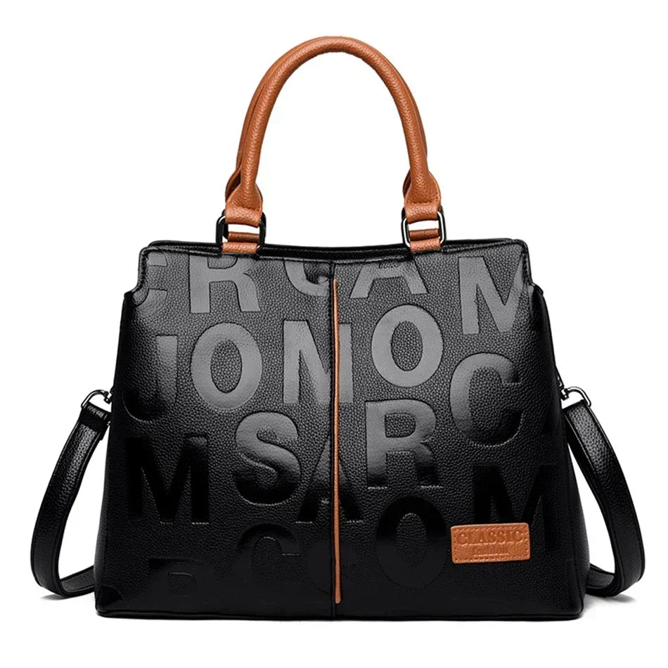 Velourah Dual-Layer Signature Tote Bag