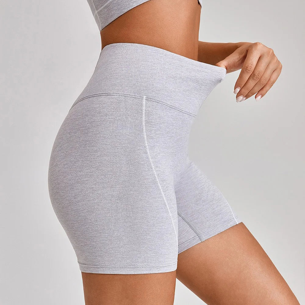 Elevate High-Waist Yoga Shorts
