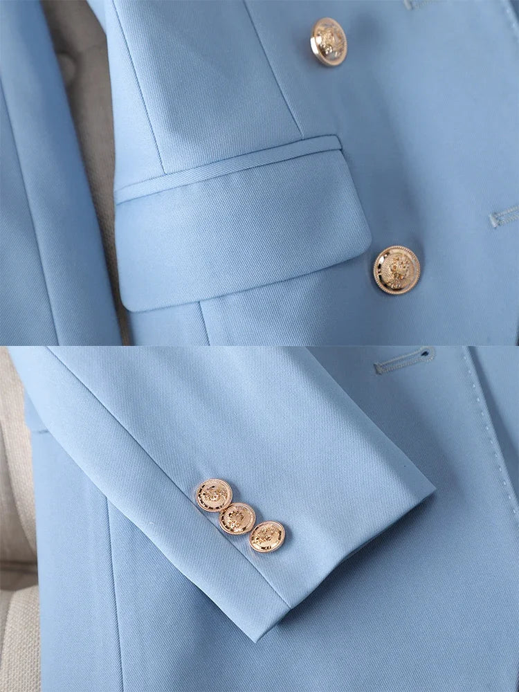 Velourah High-Quality Office Lady Pant Suit – Blazer & Trousers Set