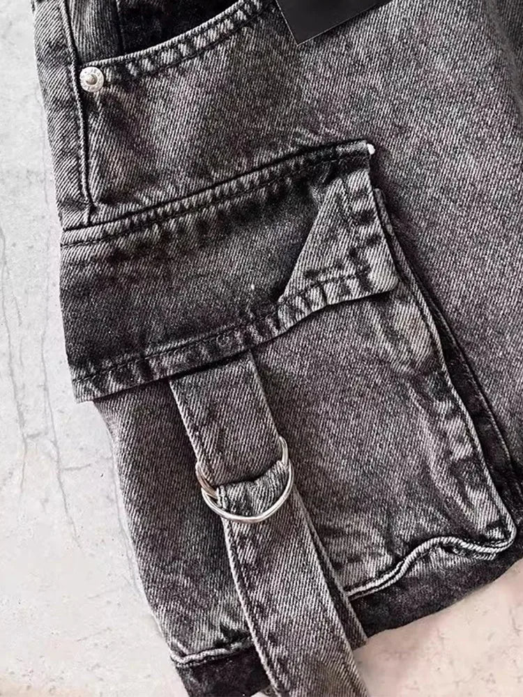 American Vintage Slim Fit Denim Skirt