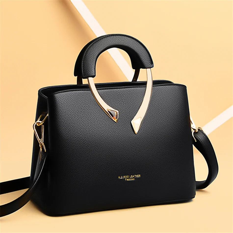 Velourah Everyday Luxe Microfiber Tote