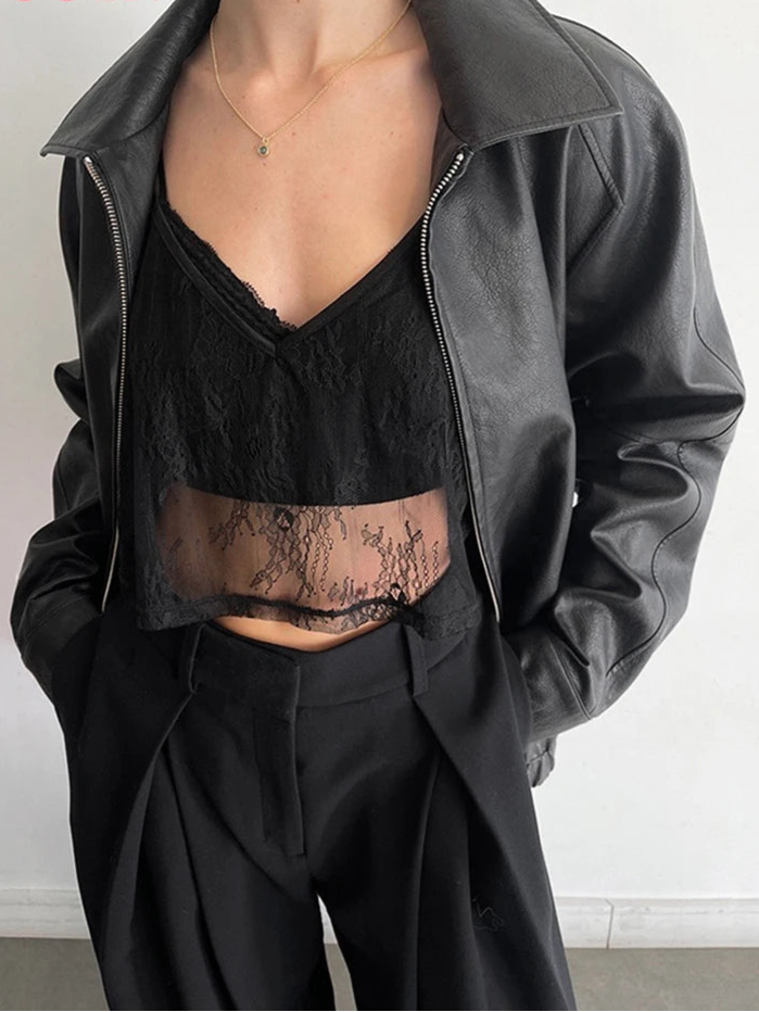 Summer Sexy Lace Crop Top
