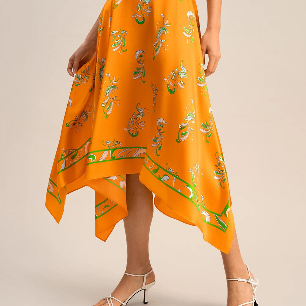 Velourah Spring Waltz Handkerchief Dress – Dance into Sunshine