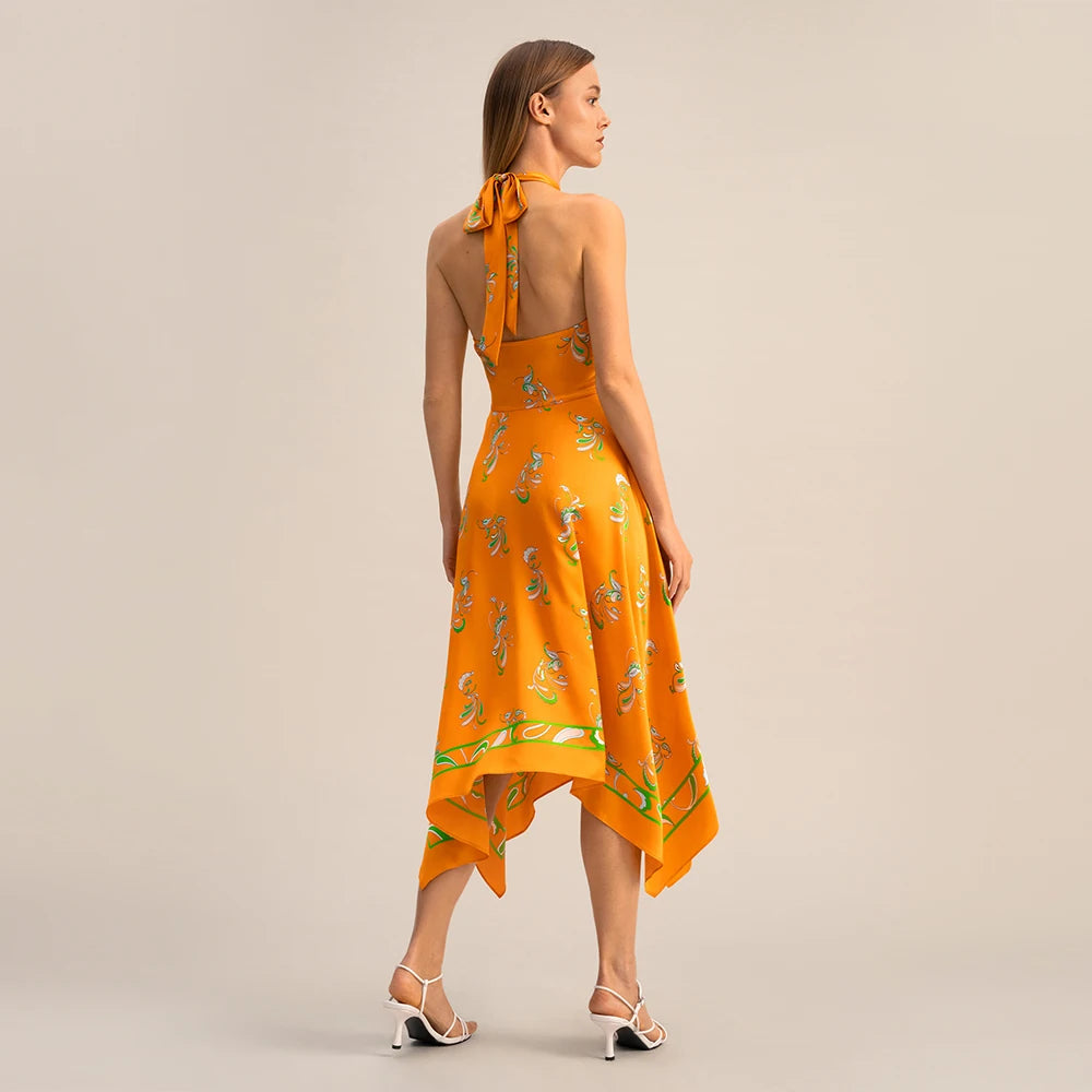 Velourah Spring Waltz Handkerchief Dress – Dance into Sunshine