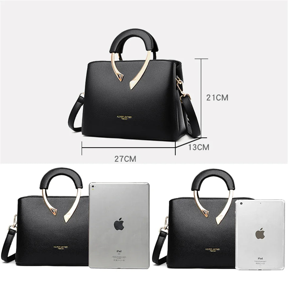 Velourah Everyday Luxe Microfiber Tote