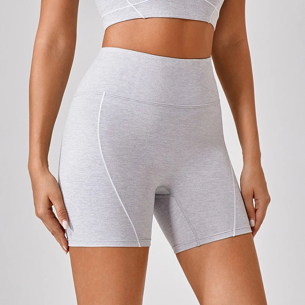 Elevate High-Waist Yoga Shorts