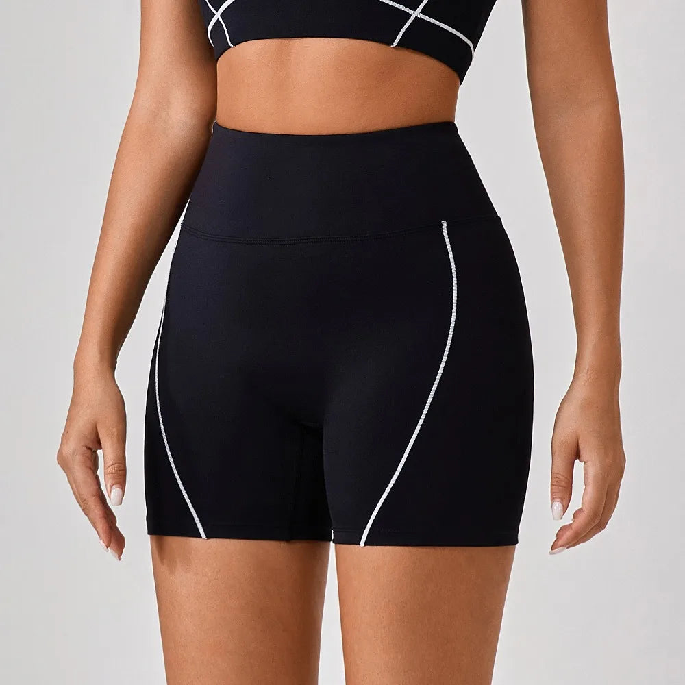 Elevate High-Waist Yoga Shorts