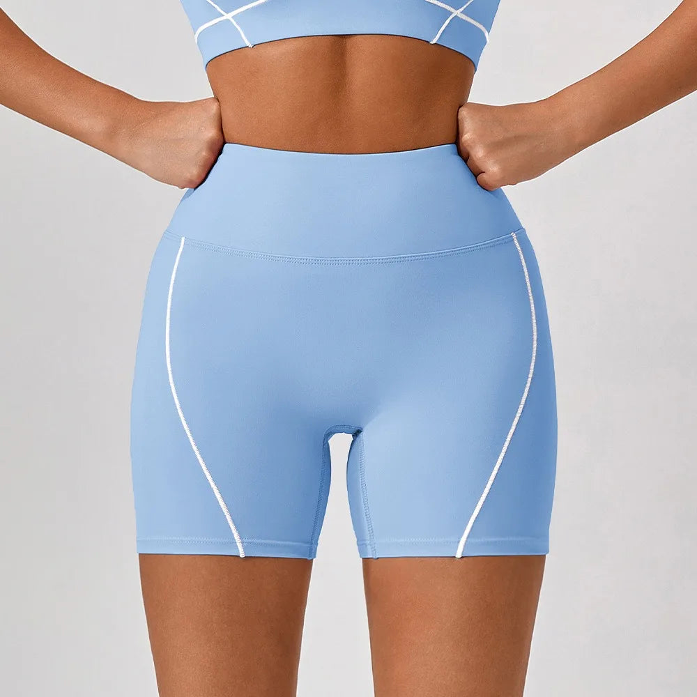Elevate High-Waist Yoga Shorts