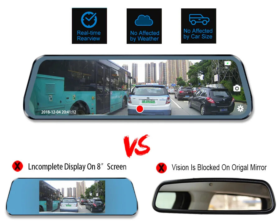 VisionGuard Pro - Smart Mirror Cam