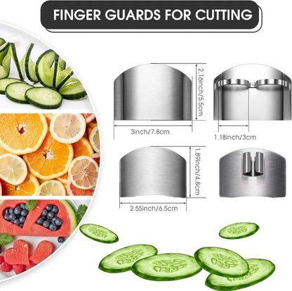 SafeSlice - Stainless Finger Shield