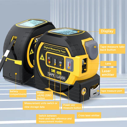 MeasureMate Elite - Digital Measuring Tape