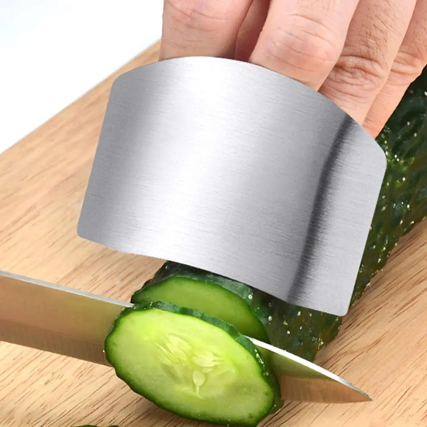 SafeSlice - Stainless Finger Shield