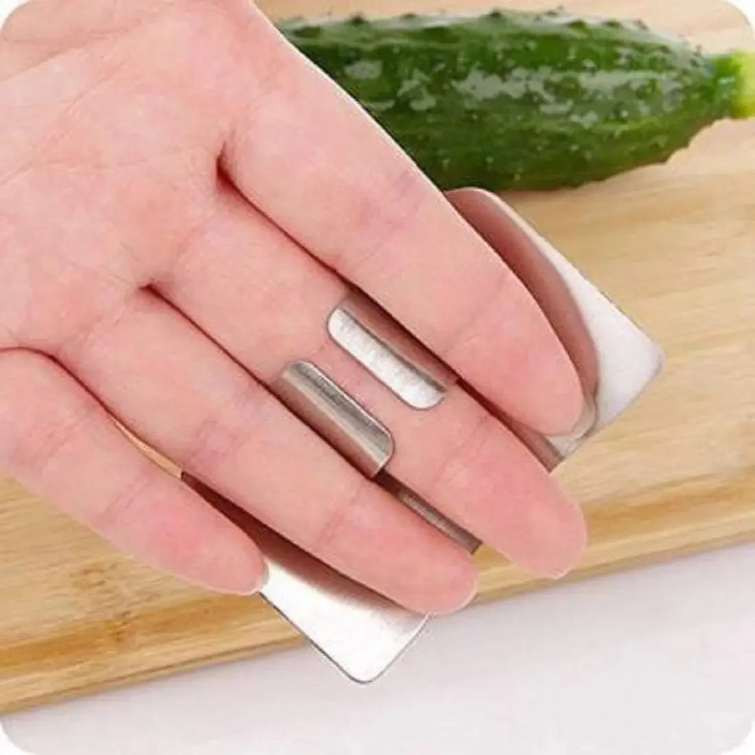 SafeSlice - Stainless Finger Shield