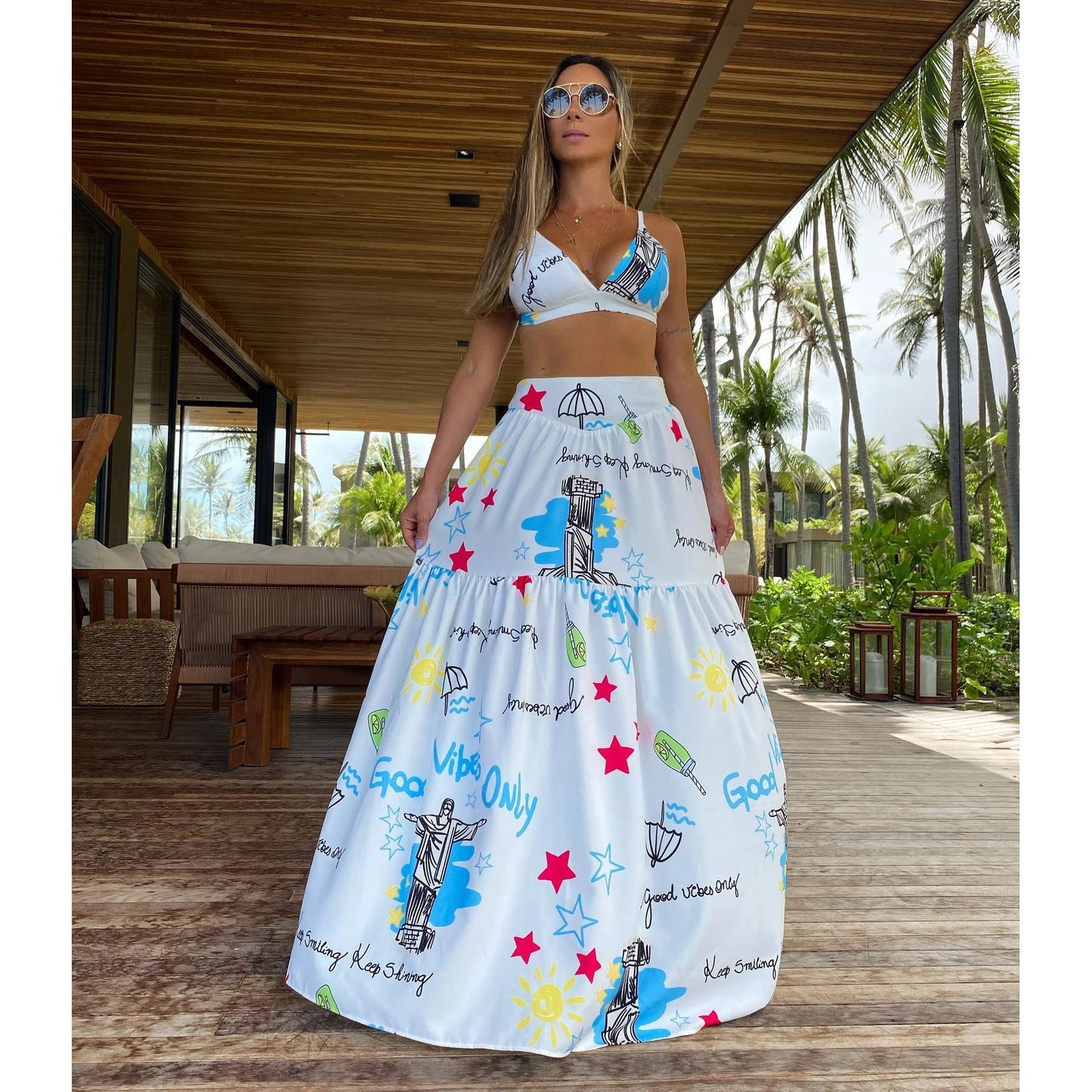 Velourah Solstice Tassel Hem Cover-Up