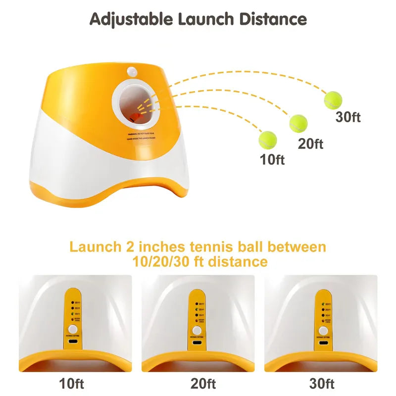 FetchFusion Pro - Pet Ball Thrower