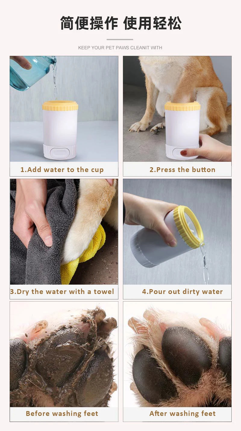 BubblePaw Spa - Doggy Foot Scrubber