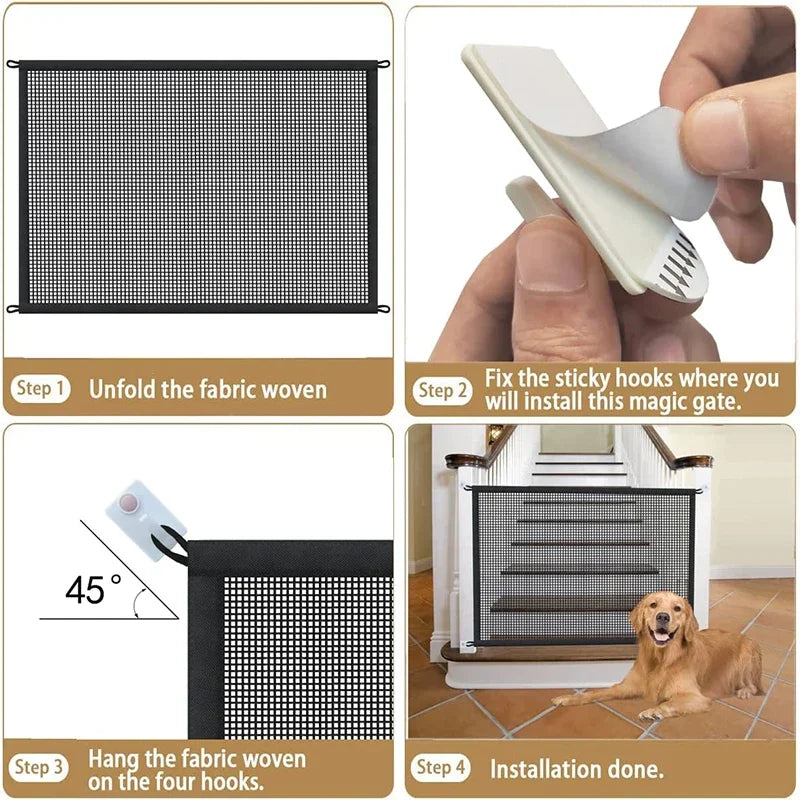 PawGuard Fence - Indoor Pet Barrier